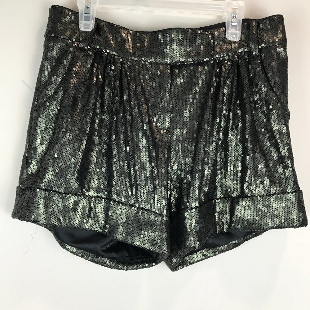 Diana Von Furstenberg Fully Sequin short Size 2